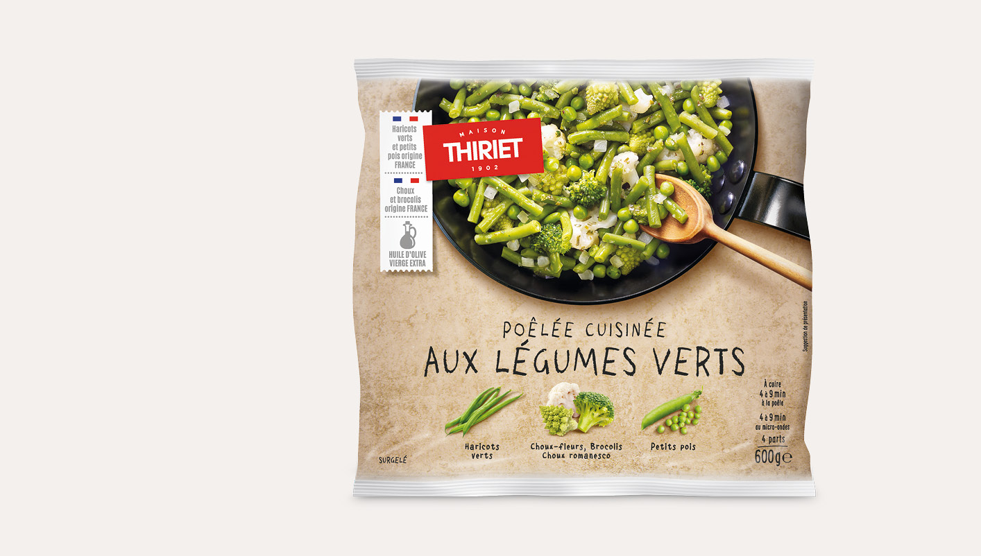Poêlées de légumes au choix Le 2ème à -30%