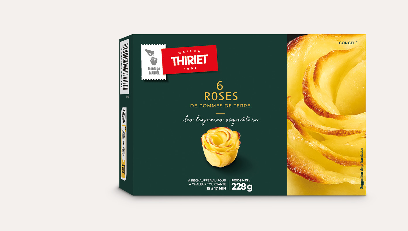 6 Roses de pommes de terre La 2ème à -50%