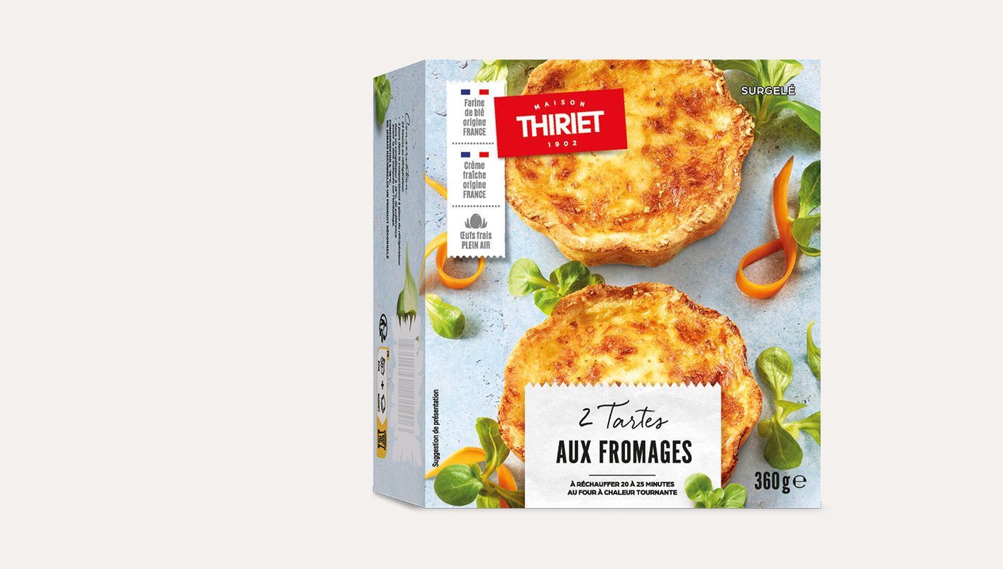 2 Tartes aux fromages