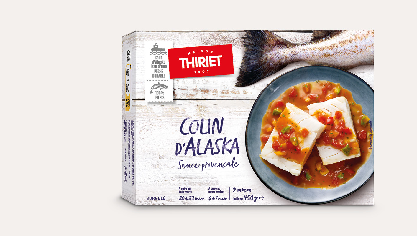 Colin en sauce au choix La 2ème à -30%