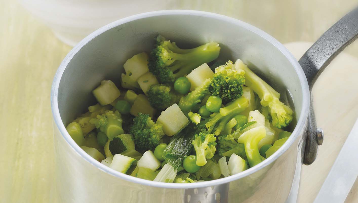 Légumes pour potage vert