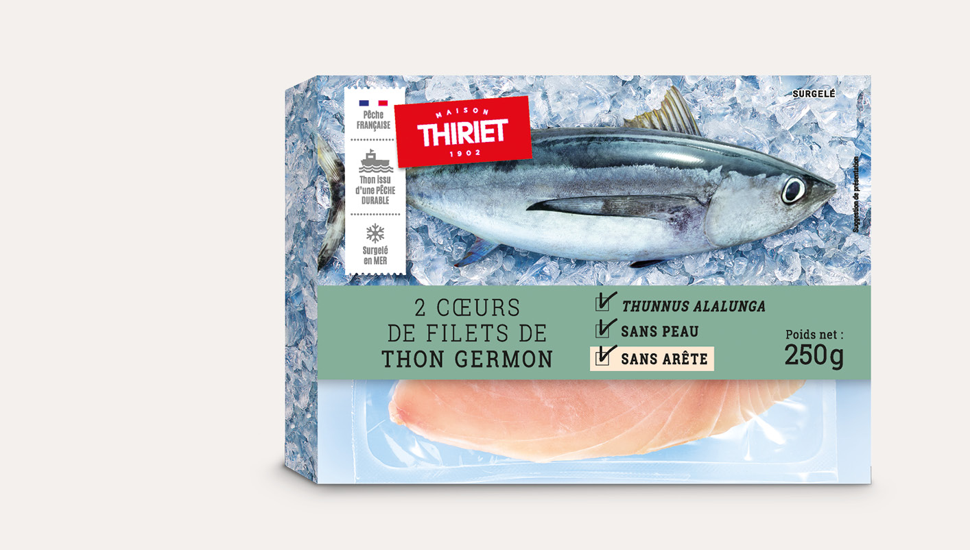 2 Cœurs de filet de thon germon La 2ème à -30%