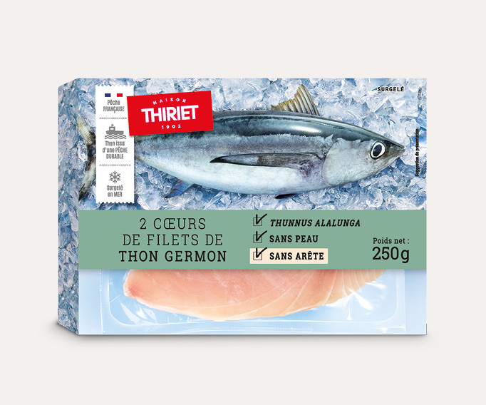 2 Cœurs de filet de thon germon La 2ème à -30%