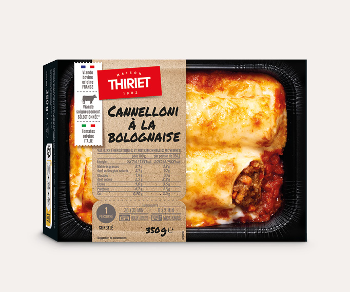 Cannelloni à la bolognaise