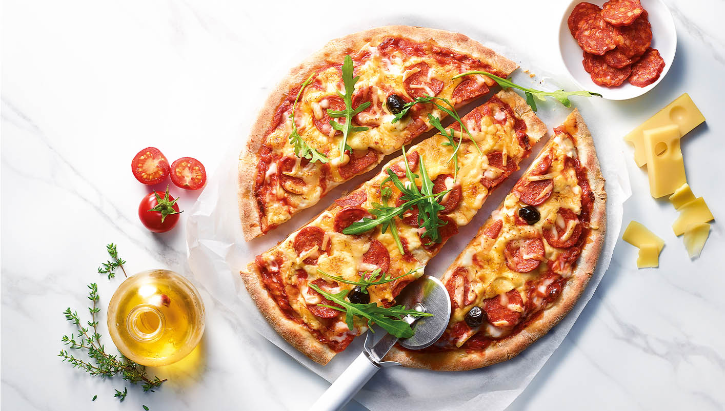 Pizzas au choix Le lot de 2