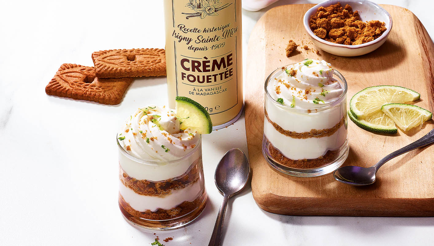 Crème fouettée Isigny Ste mère à la vanille de Madagascar
