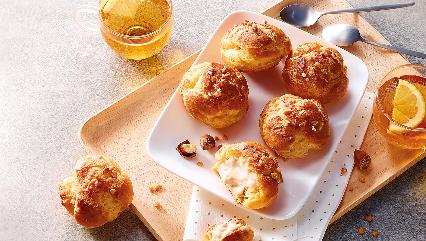 6 Choux praliné Le 2ème à -50%