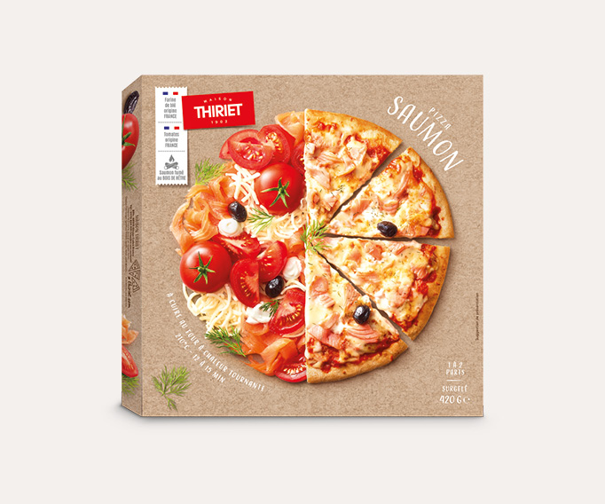 Pizzas Le lot de 2