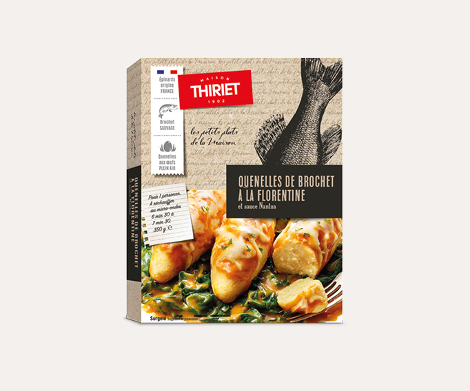 Quenelles de brochet à la florentine La 2ème à -30%