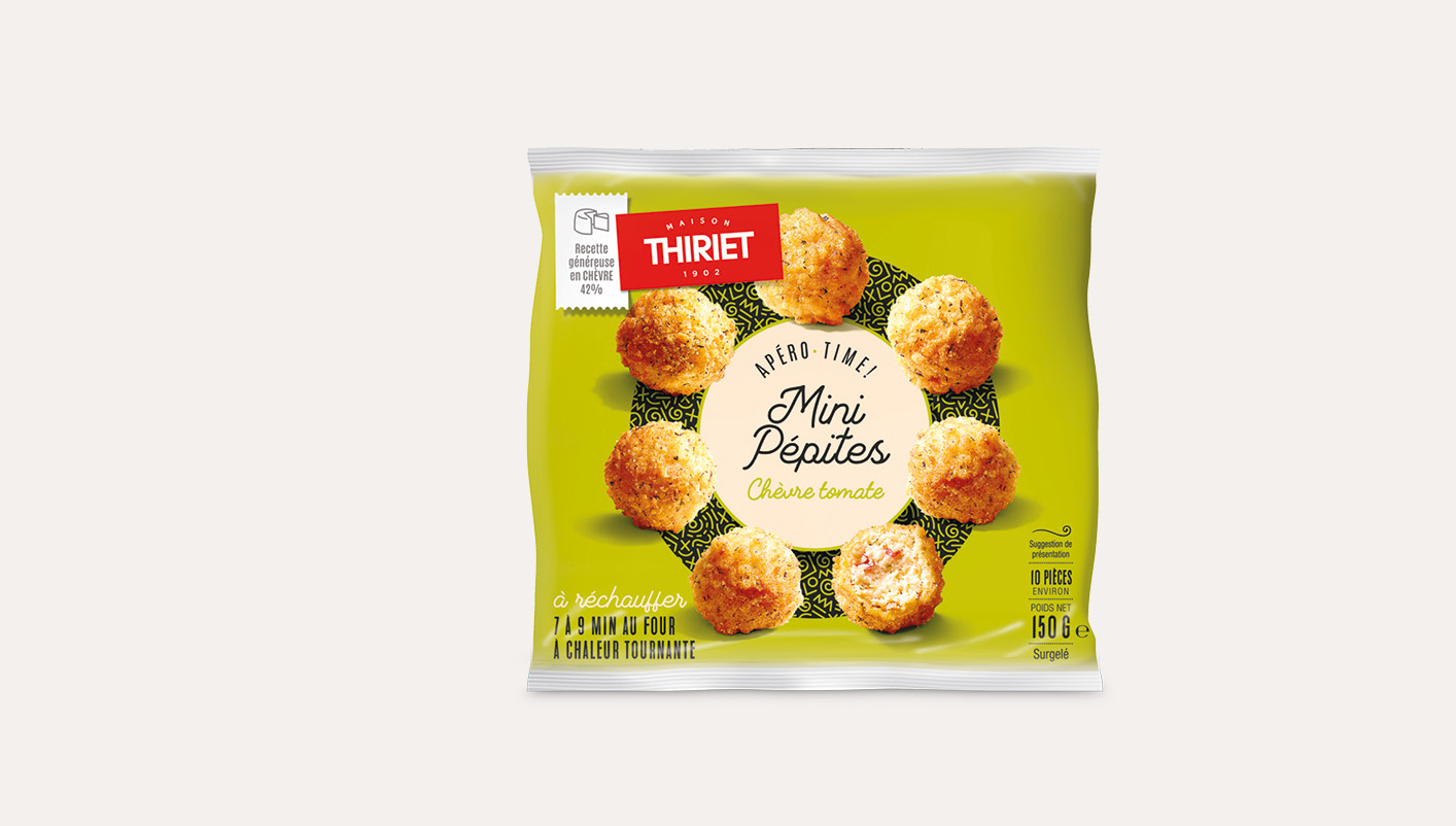 Mini pépites chèvre/tomate Le 2ème à -30%