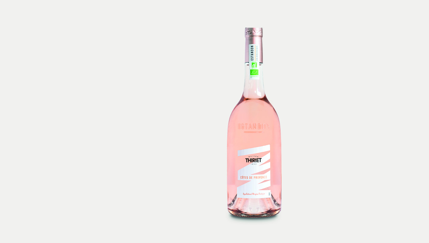 Rosé côtes de Provence AOP* biologique