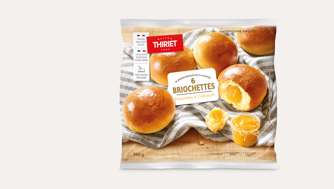 Briochettes fourées au choix La 2ème à -30%