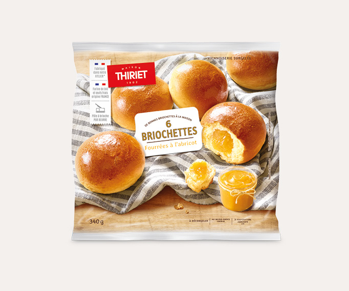 Briochettes fourées au choix La 2ème à -30%