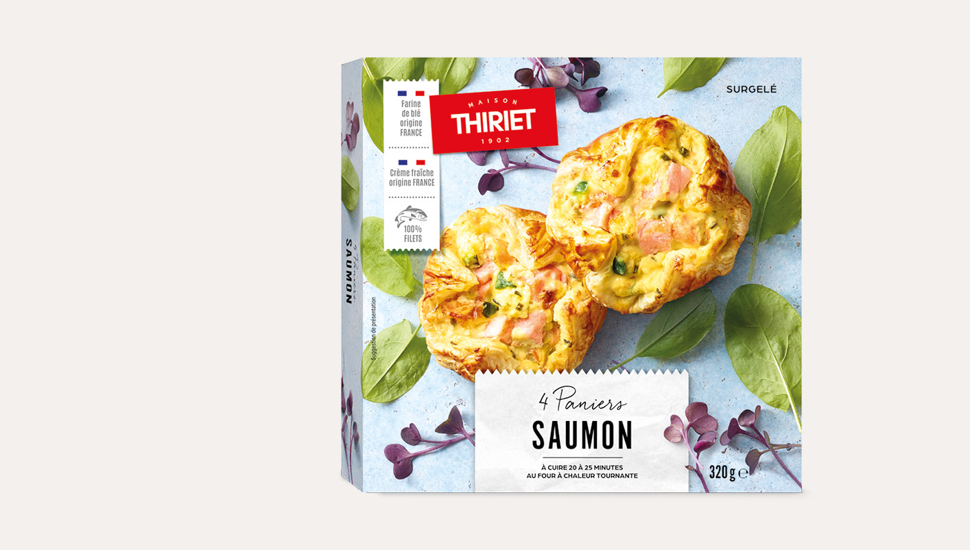 4 Paniers au saumon La 2ème à -50%