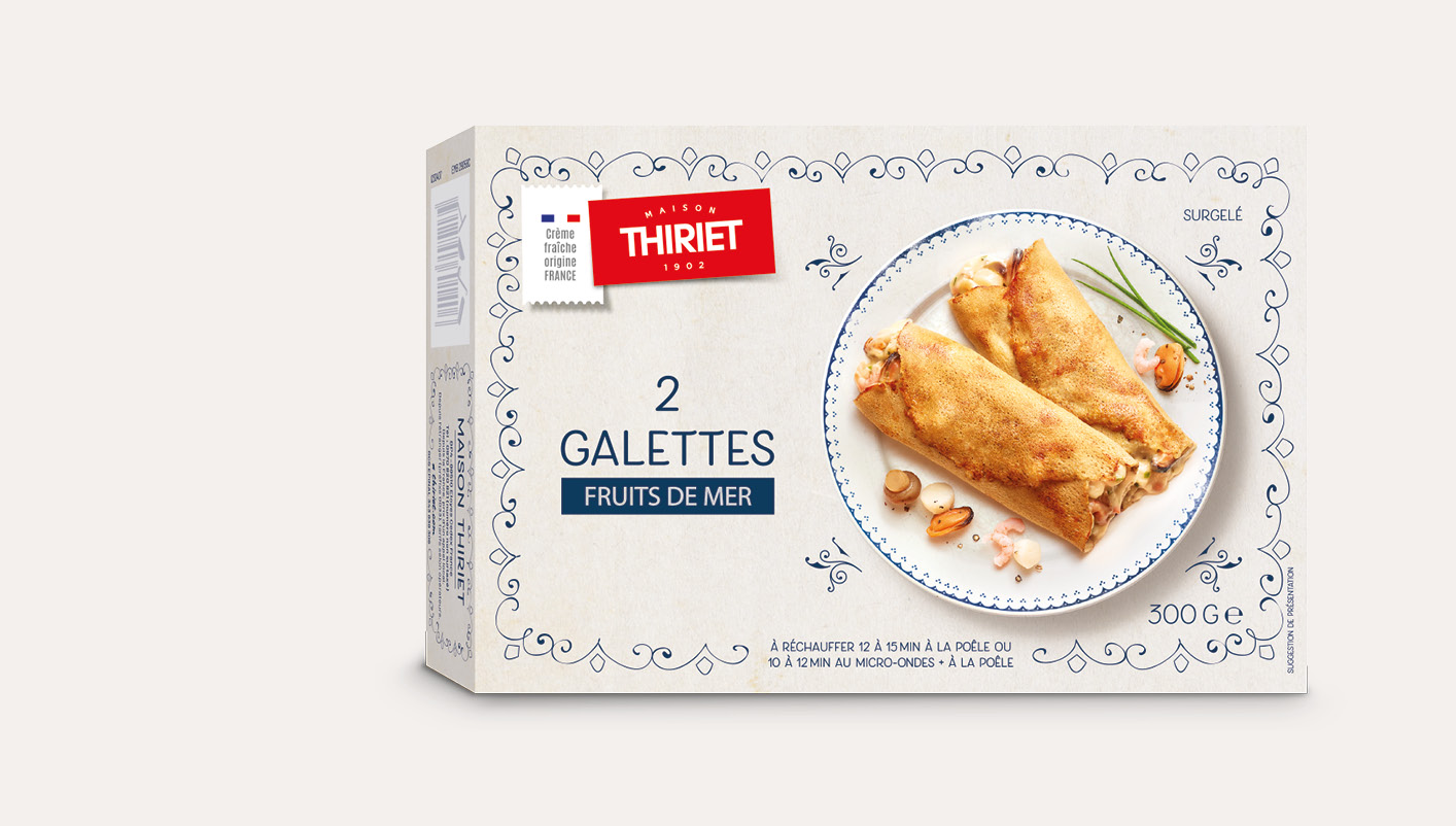 2 Galettes aux fruits de mer La 2ème à -30%