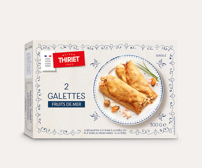 2 Galettes aux fruits de mer La 2ème à -30%