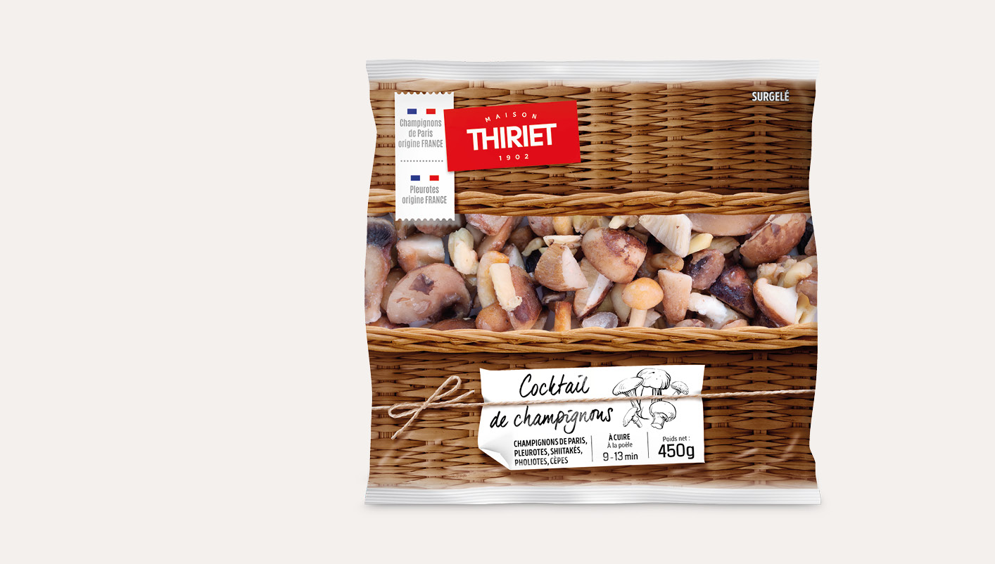 Cocktail de champignons Le 2ème à -50%