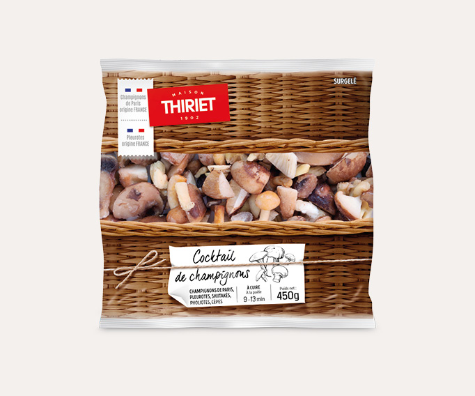 Cocktail de champignons Le 2ème à -50%
