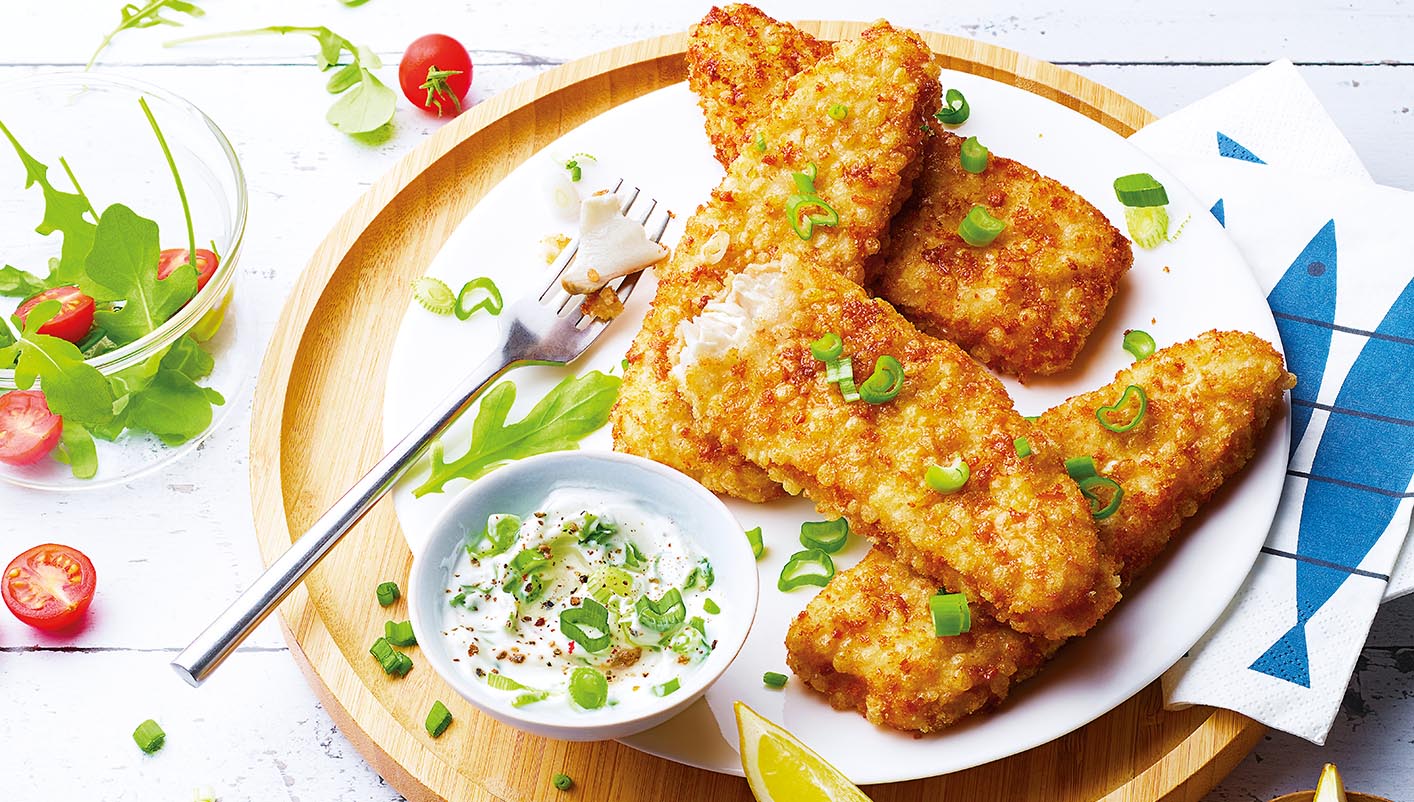 6 Portions de filets de colin d'Alaska panées La 2ème à -50%