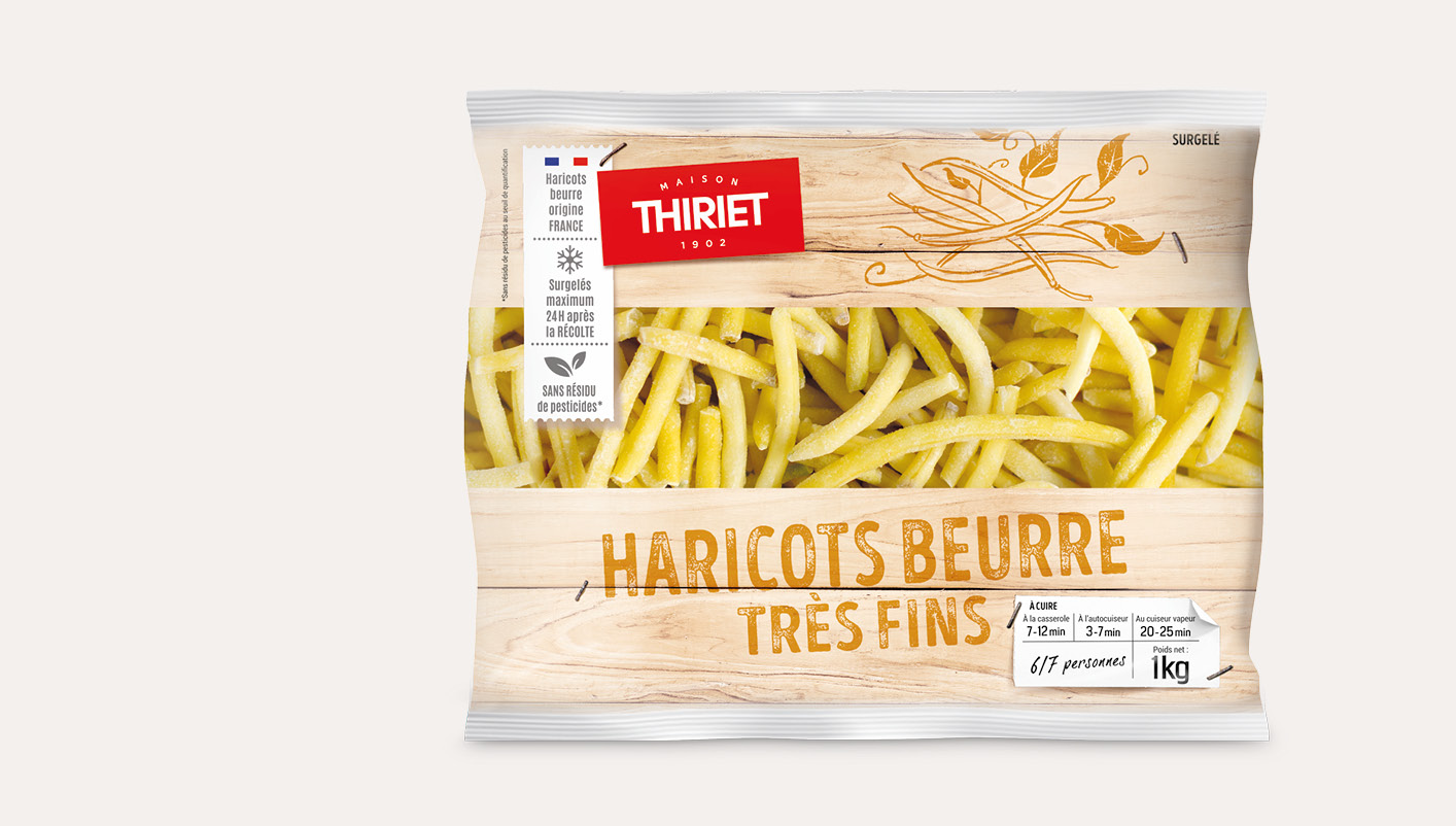 Haricots beurre origine France