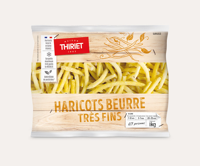 Haricots beurre origine France SRP