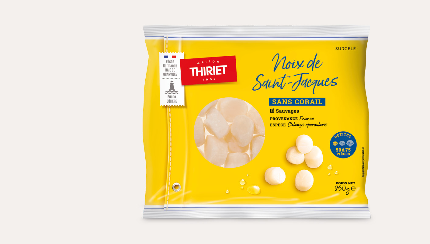 Noix de Saint-Jacques sans corail Le 2ème à -50%