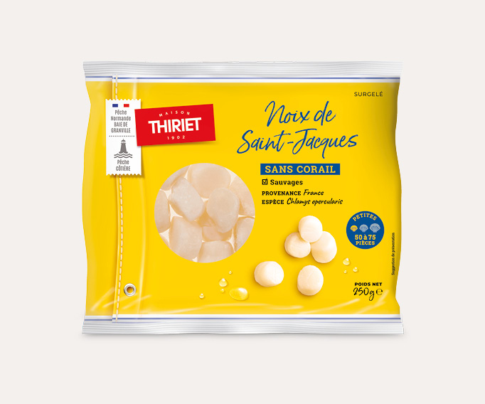 Noix de Saint-Jacques sans corail Le 2ème à -50%