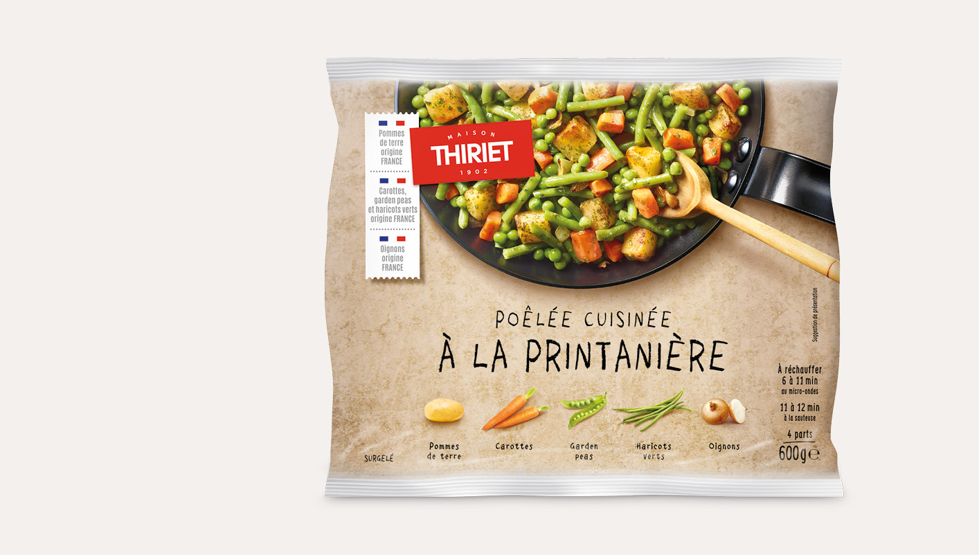 Poêlée cuisinée à la printanière Le 2ème -30%