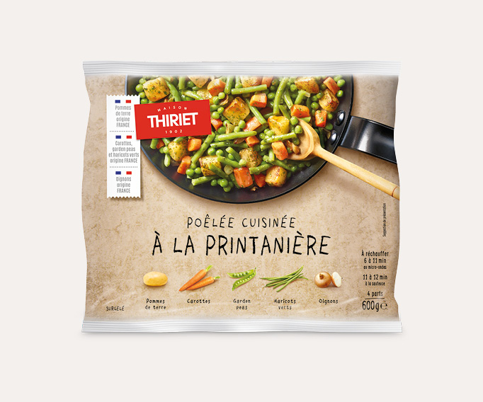 Poêlée cuisinée à la printanière Le 2ème à -60%