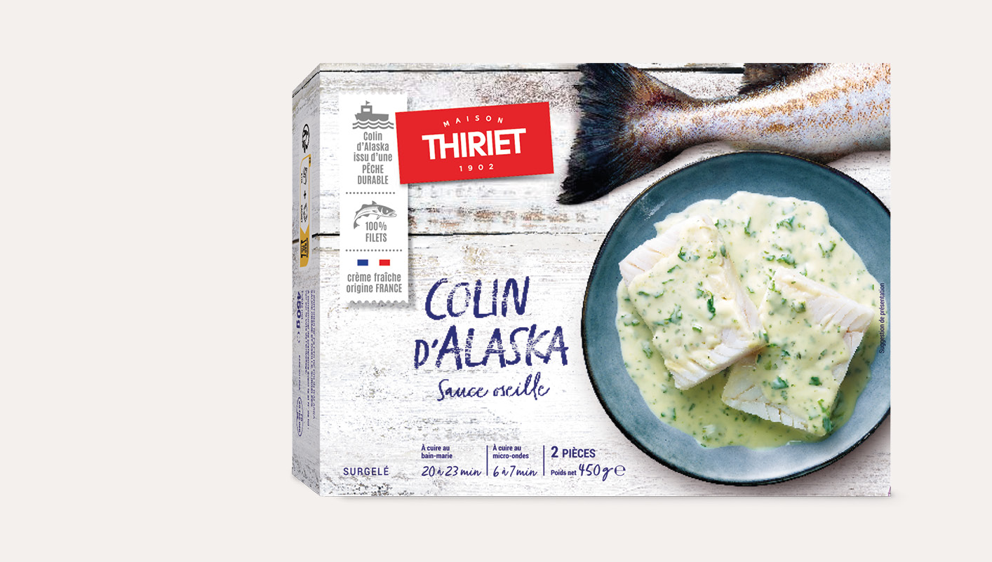 Colin en sauce au choix La 2ème à -30%