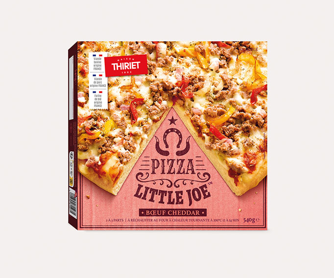 Pizzas gourmandes à pâte épaisse Lot de 2 boîtes au choix