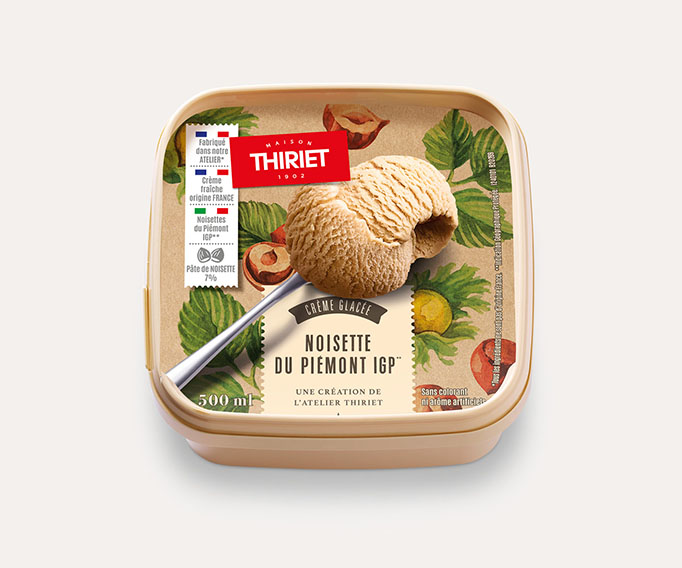 Glaces premium au choix Le lot de 2