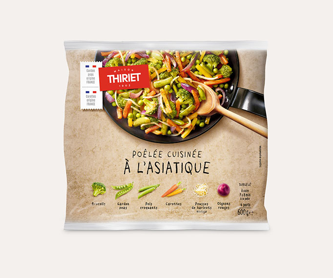 Poêlée cuisinée à l'asiatique La 2ème à -50%