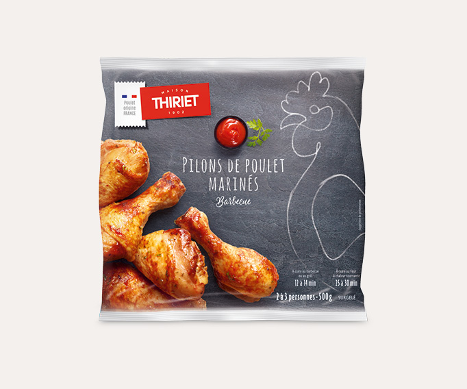 Pilons de poulet marinés barbecue Le 2ème à -50%