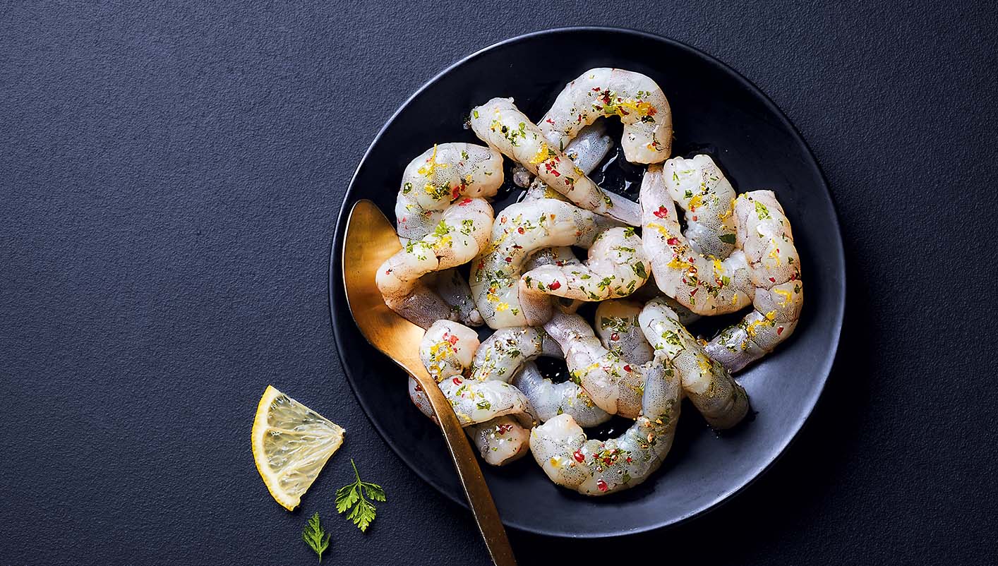 Queues de crevettes décortiquées crues Le 2ème à -30%