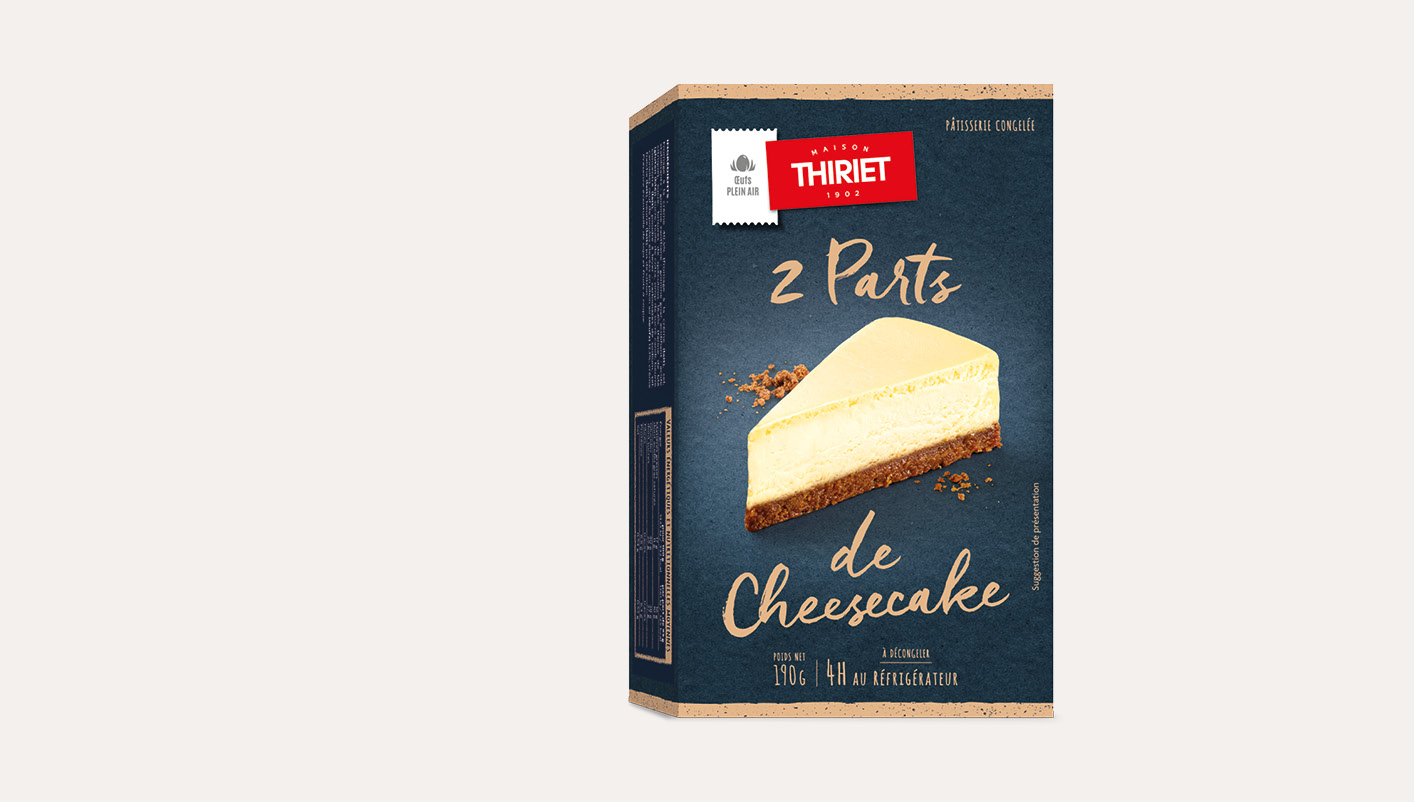 2 parts de cheesecake La 2ème boîte à -40%