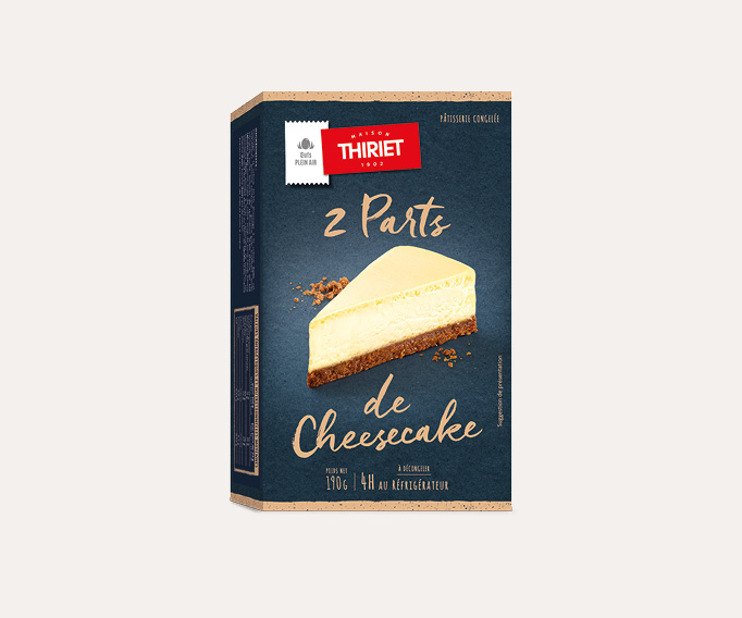 2 Parts de cheesecake