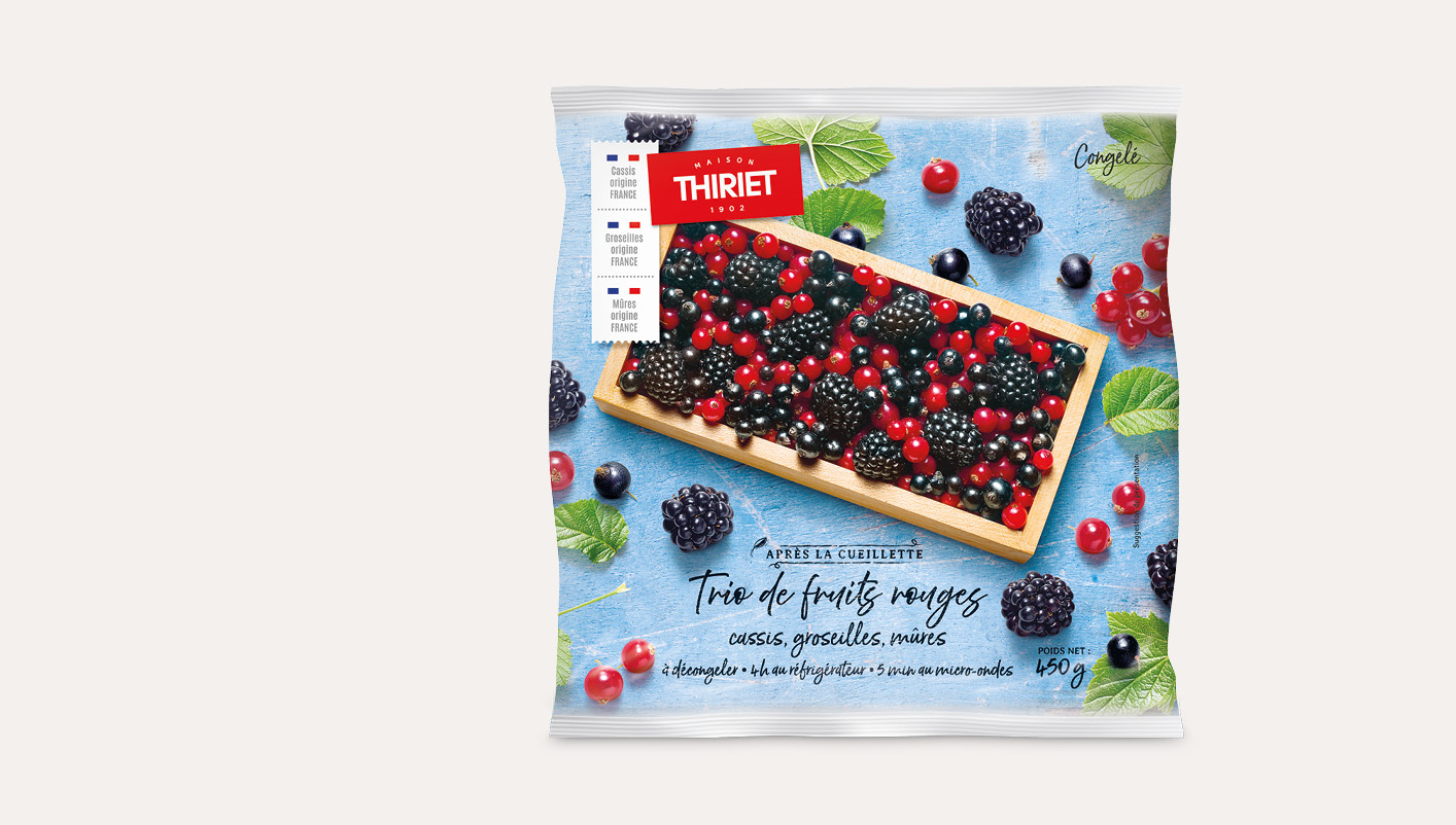 Trio de fruits rouges Le 2ème à -50%