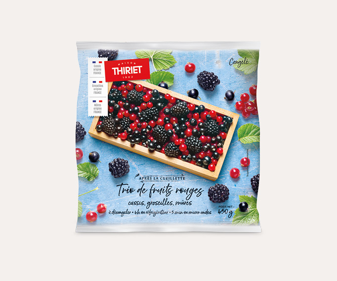 Trio de fruits rouges Le 2ème à -50%