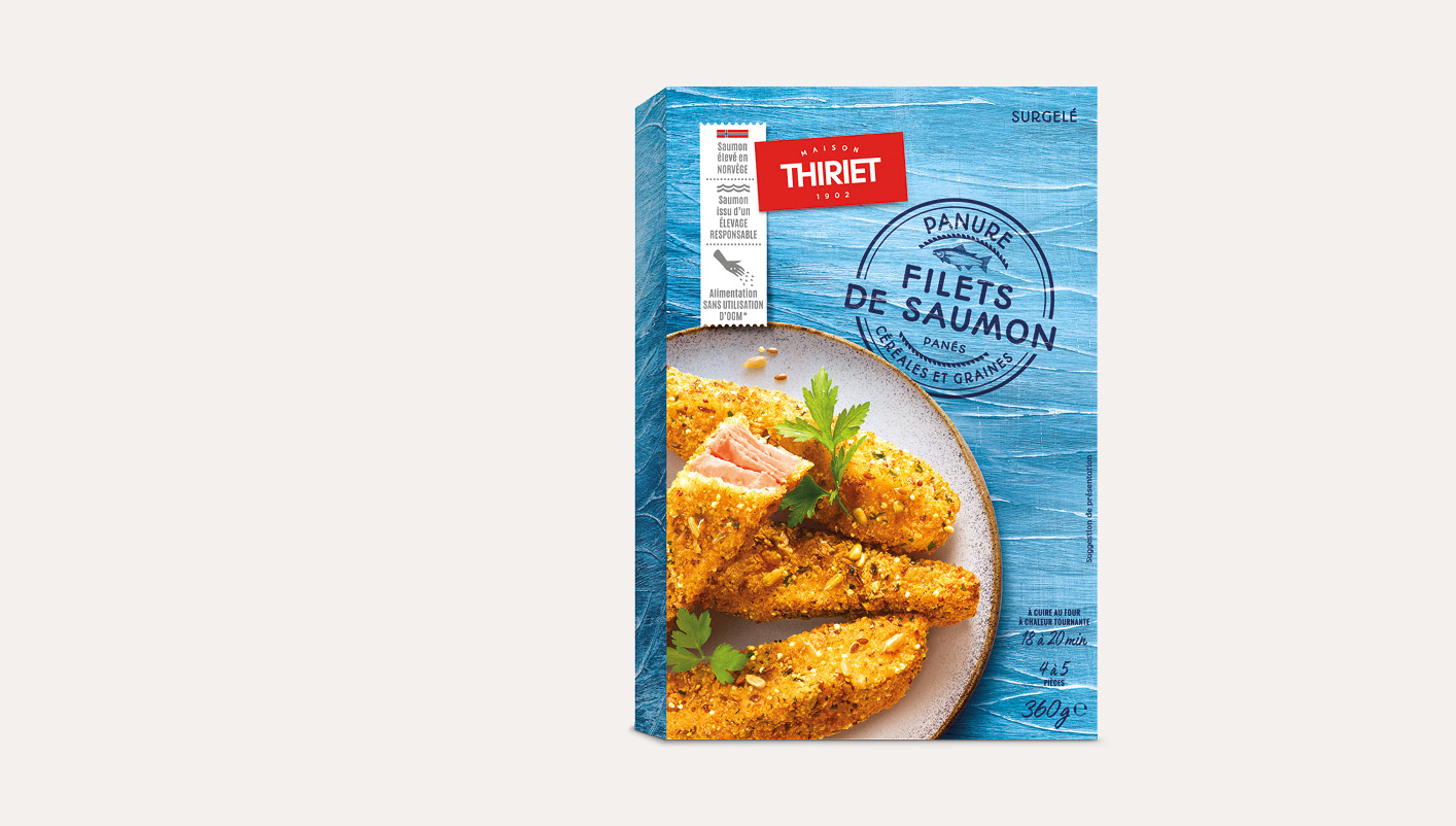 Filets de saumon panés La 2ème à -68%