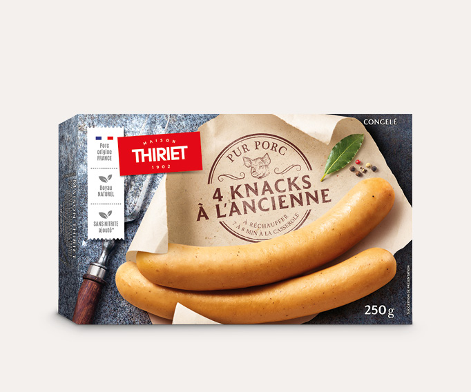4 Knacks à l'ancienne La 2ème à -50%