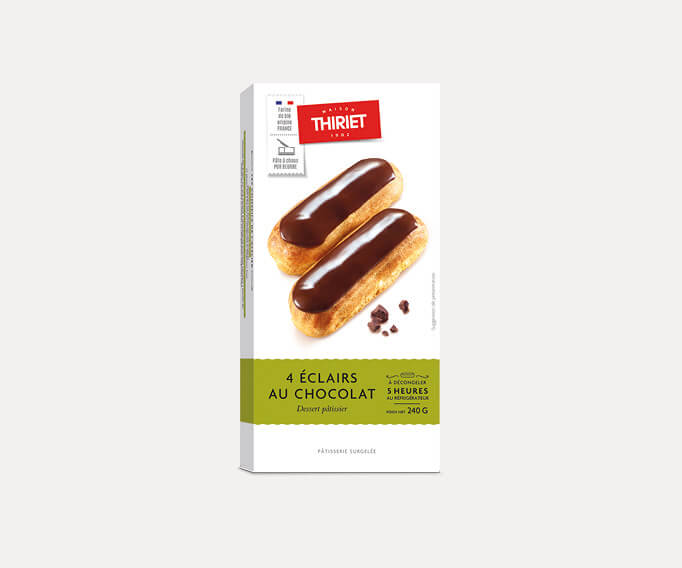 2 éclairs au choix Le lot de 2