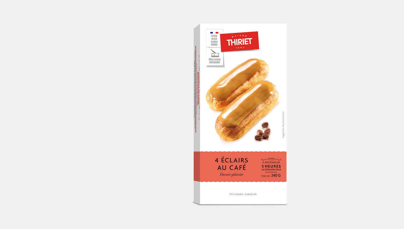 Éclairs au choix Le lot de 2