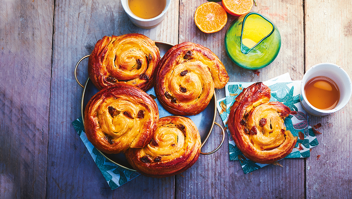 4 Pains aux raisins pur beurre