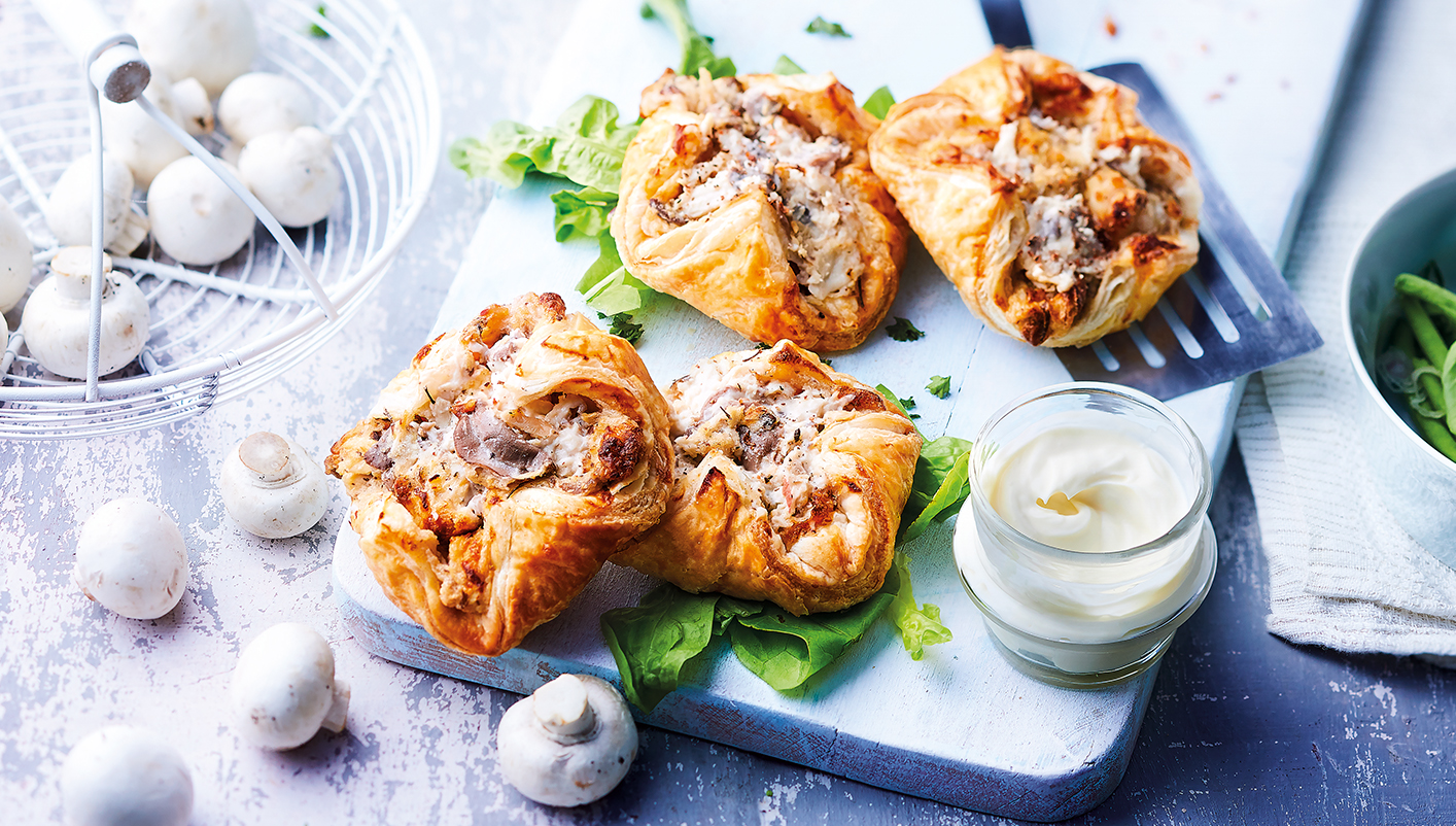 4 Paniers poulet/champignons La 2ème à -50%