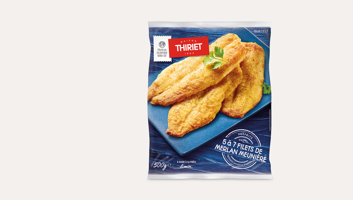 Filets de merlan meunière Le 2ème à -30%