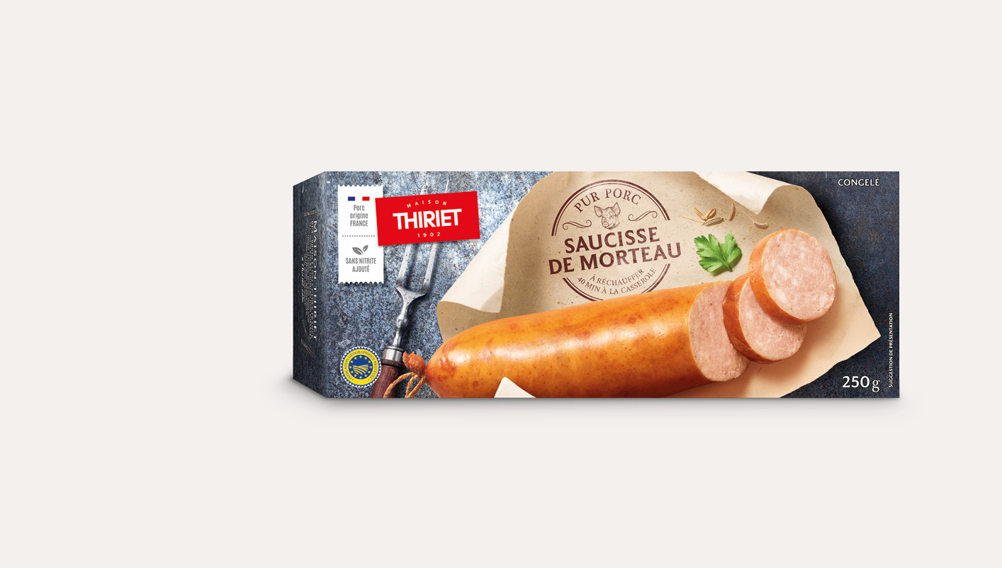 Saucisse de Morteau IGP cuite