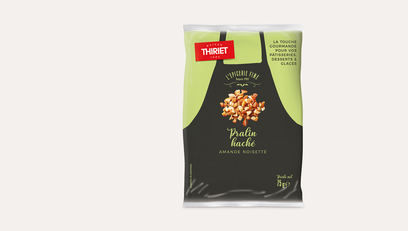 Pralin haché - Noisettes et amandes caramélisées hachées