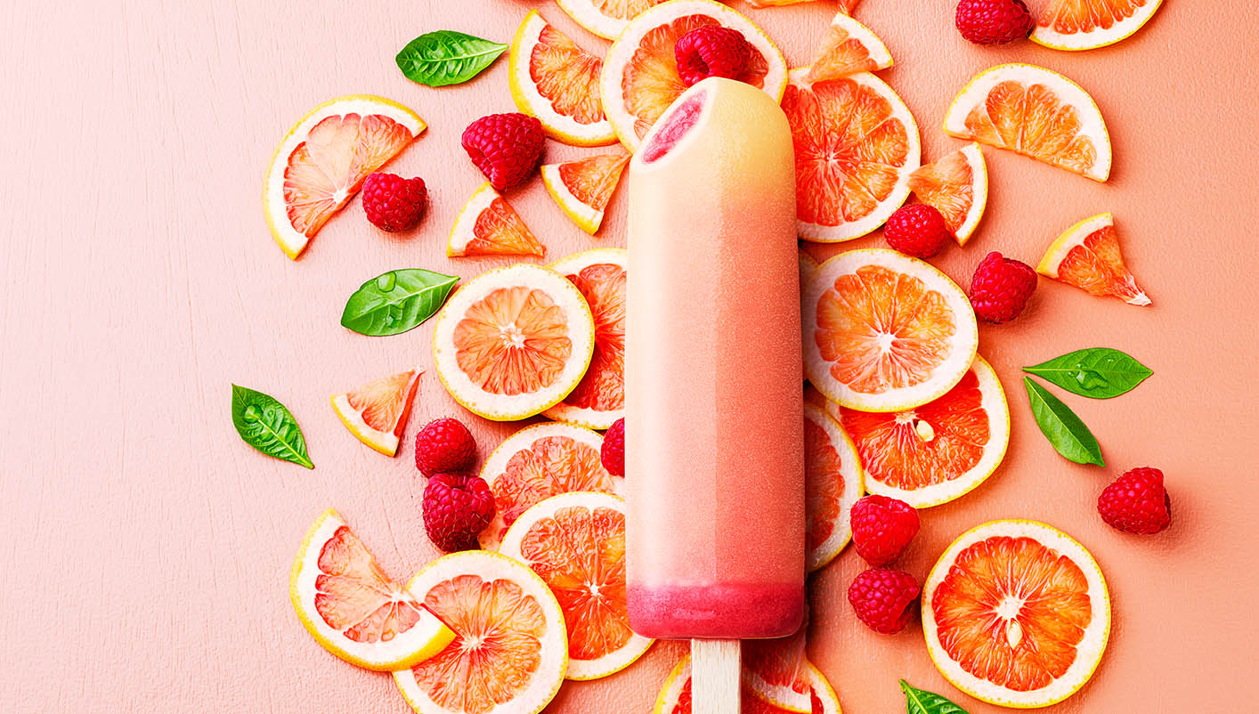 6 Bâtonnets Plein Fruit Pamplemousse rose/framboise