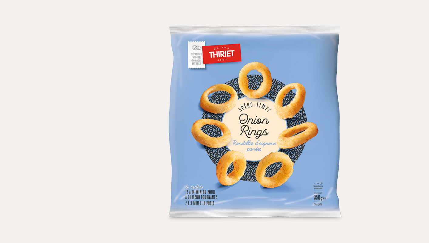 Onion rings Le lot de 2